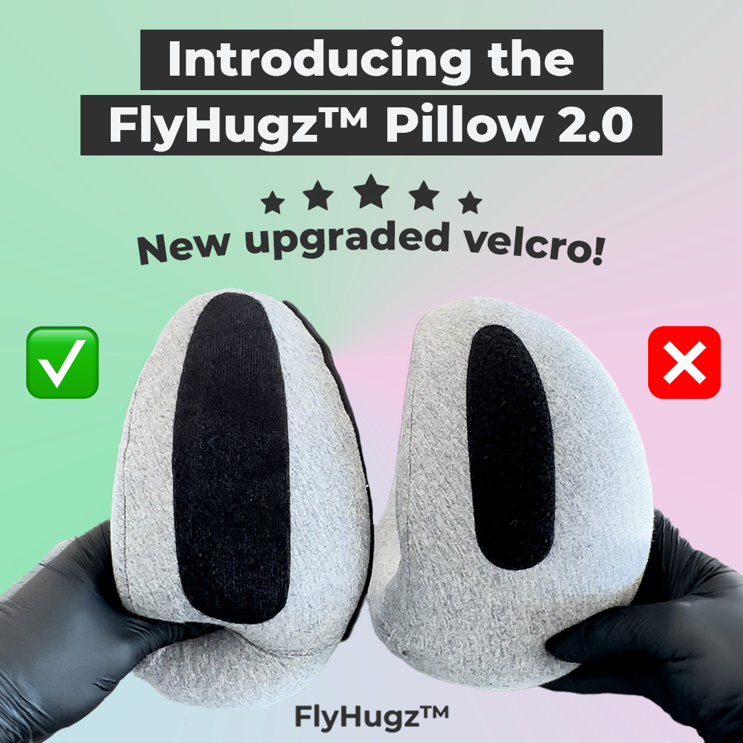 The Original FlyHugz Travel Pillow