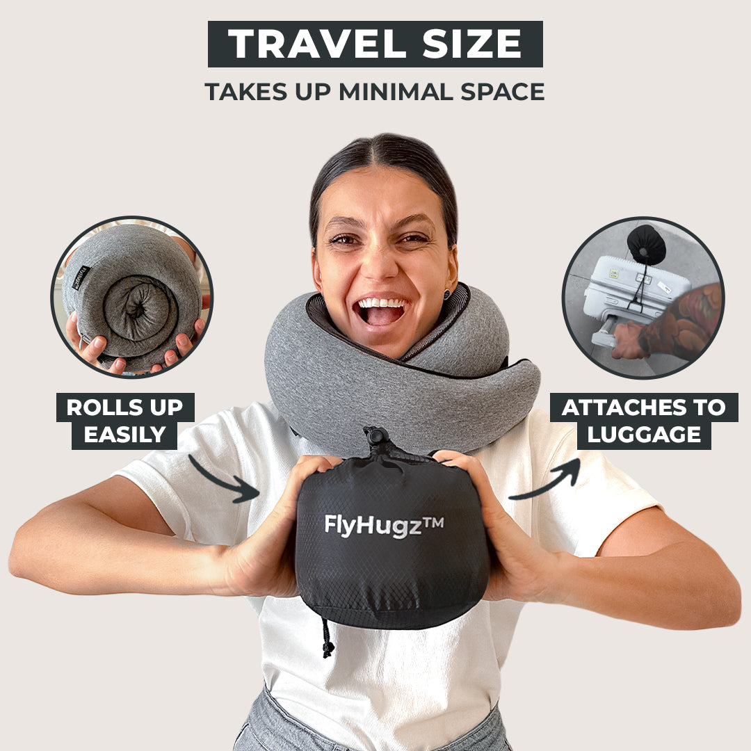 The Original FlyHugz Travel Pillow
