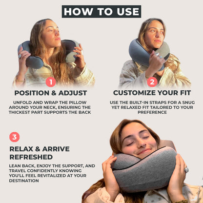 The Original FlyHugz Travel Pillow